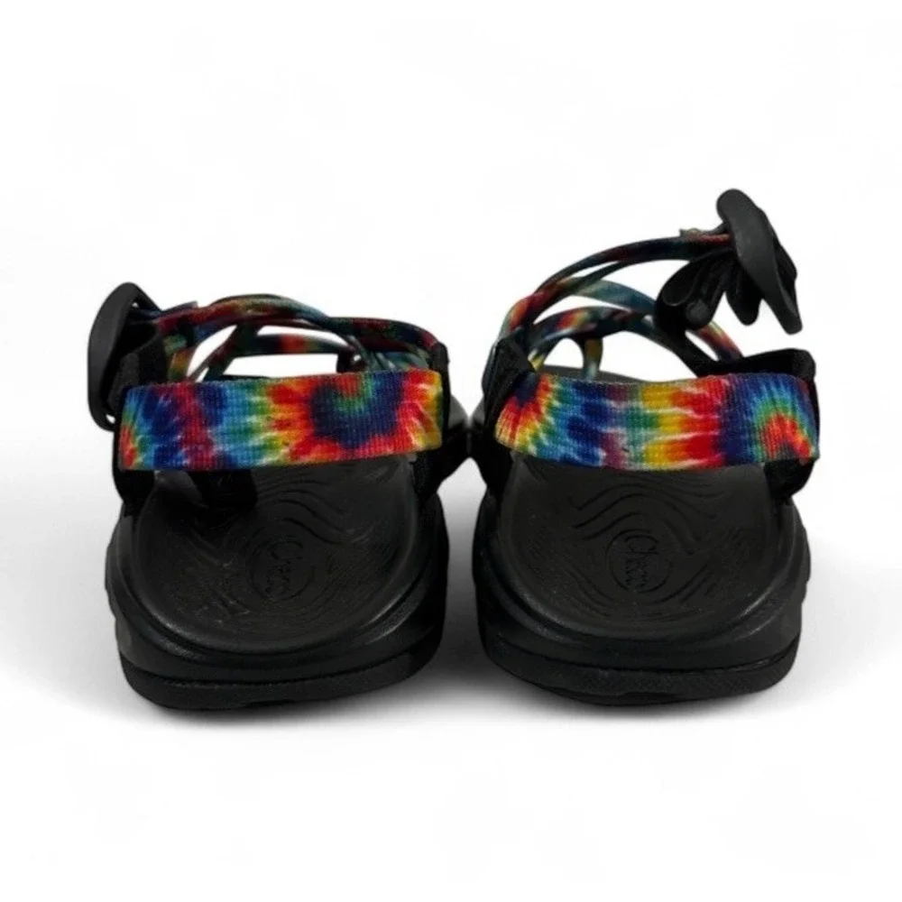 Chaco ZVOLV X2 Tie Dye Strappy Sandals‎ Women's Size 7 Adjustable Straps Shoes